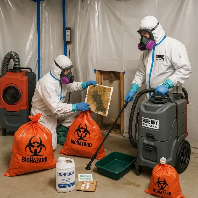 Contaminated Water Handling Protocols process in Monongah, WV